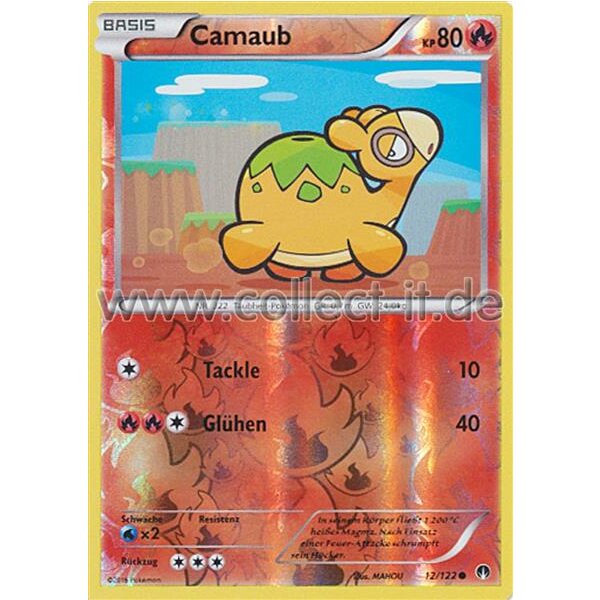 12/122 Camaub - Turbofieber - Reverse Holo