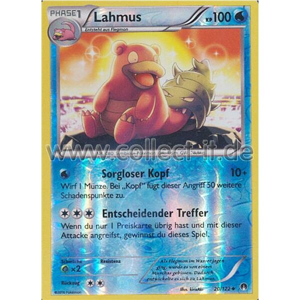 20/122 Lahmus - Turbofieber - Reverse Holo