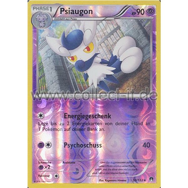 59/122 Psiaugon - Turbofieber - Reverse Holo