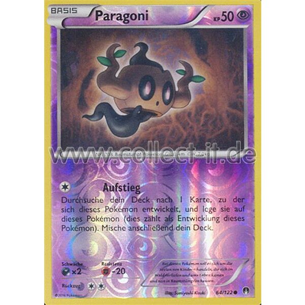 64/122 Paragoni - Turbofieber - Reverse Holo