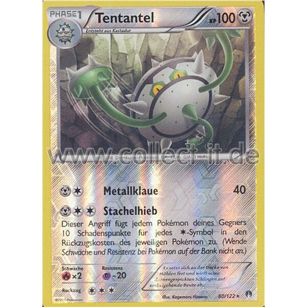 80/122 Tentantel - Turbofieber - Reverse Holo