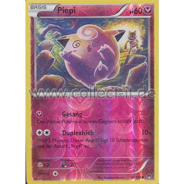 81/122 Piepi - Turbofieber - Reverse Holo