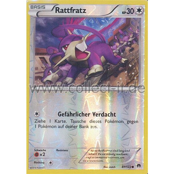 87/122 Rattfratz - Turbofieber - Reverse Holo