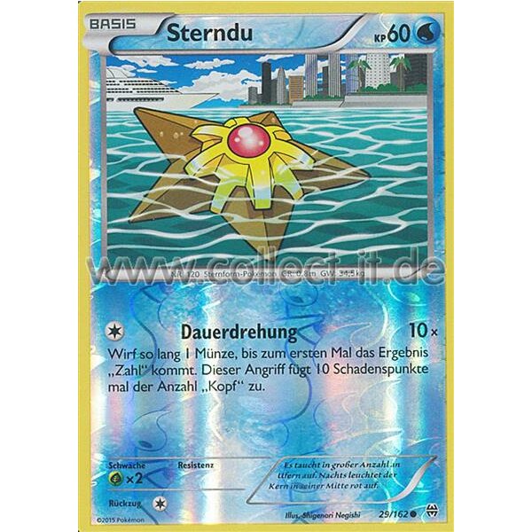 29/162 Sterndu - Reverse Holo | XY Turbostart