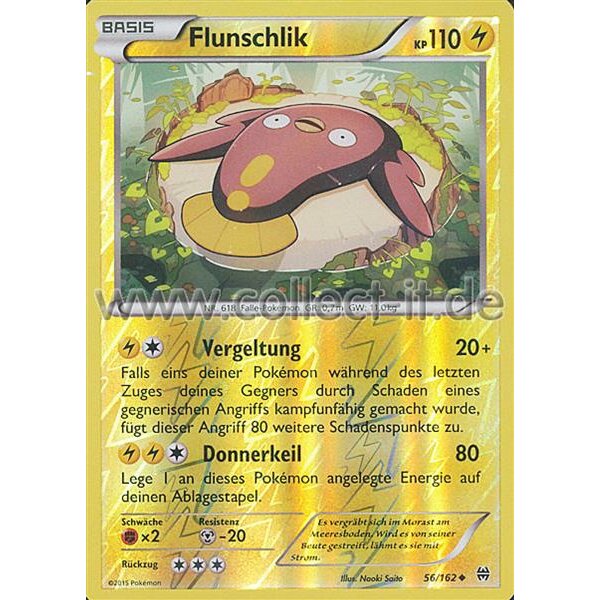 56/162 Flunschlik - Reverse Holo | XY Turbostart