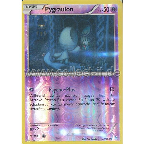 73/162 Pygraulon - Reverse Holo | XY Turbostart