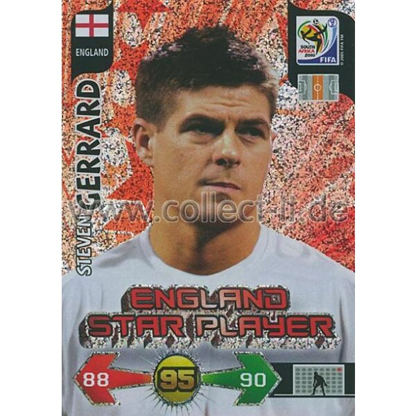 PWM-124UK - Steven Gerrard - England - Star Player - UK Edition