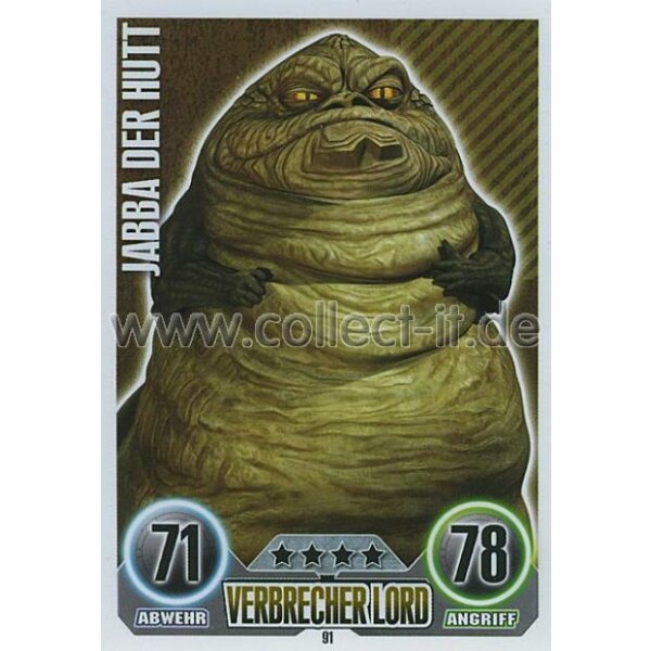 FA091 - JABBA DER HUTT - Verbrecher Lord - Die Söldner - SERIE 1 (2010)