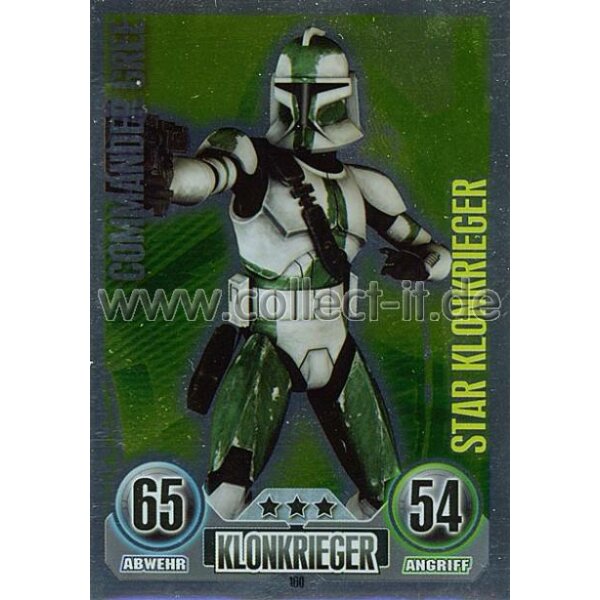 FA160 - COMMANDER GREE - Klonkrieger - Star-Karte - SERIE 1 (2010)