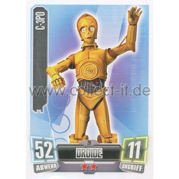 FA2-020 - C-3PO - Droide - Die Republik - SERIE 2 (2011)