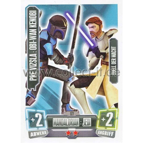 FA2-177 - PRE VISZLA : OBI-WAN KENOBI - Mandalorian : Jedi - Duell der Macht - SERIE 2 (2011)