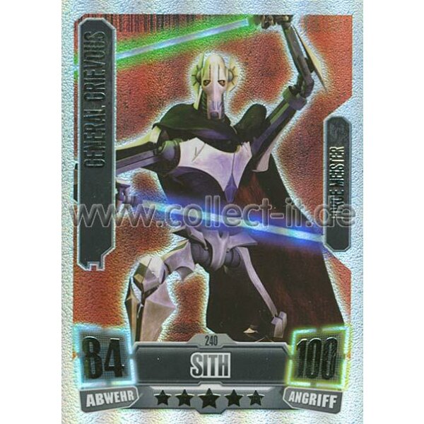 FA2-240 - GENERAL GRIEVOUS - Sith - Separatist - Force Meister - SERIE 2 (2011)