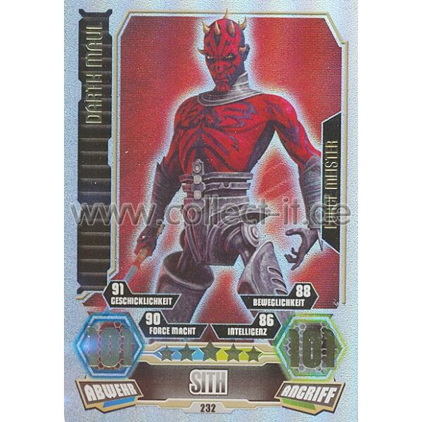 FA3-232 - DARTH MAUL - Sith - Force Meister - SERIE 3