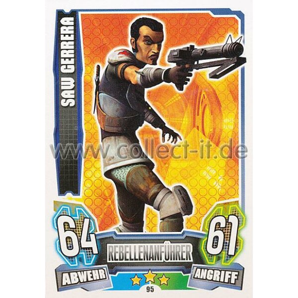 FA4-095 - SAW GERRERA - Rebellenanführer - Rebellen - Serie 4