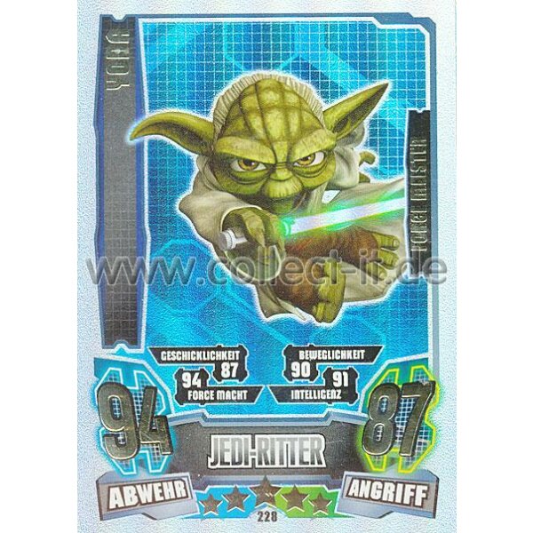 FA4-228 - YODA - Jedi-Ritter - Die Republik - Force Meister - Serie 4