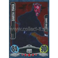 FAMOV1-206 - DARTH MAUL - Star Card - Sith - Separatist