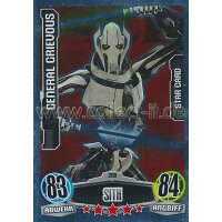 FAMOV1-208 - GENERAL GRIEVOUS - Star Card - Sith -...