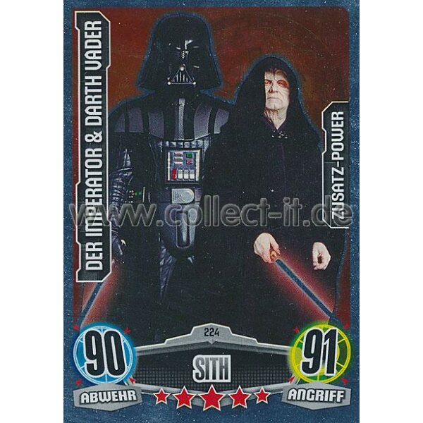 FAMOV1-224 - DER IMPERATOR & DARTH VADER - Zusatz-Power - Sith - Imperium