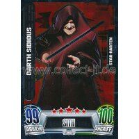 FAMOV2-209 - DARTH SIDIOUS - Sith - Star-Karte