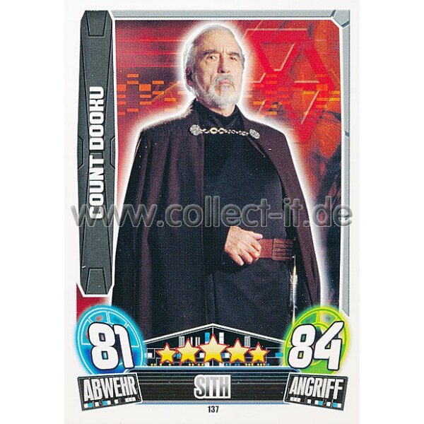 FAMOV3-137 - COUNT DOOKU - Sith - Separatist