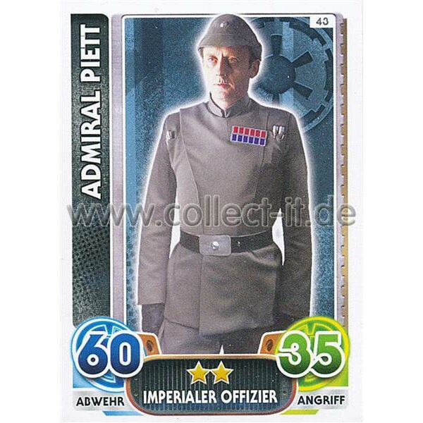 FAMOV4 - 043 - Admiral Piett - Imperialer Offizier - Galaktische Republik