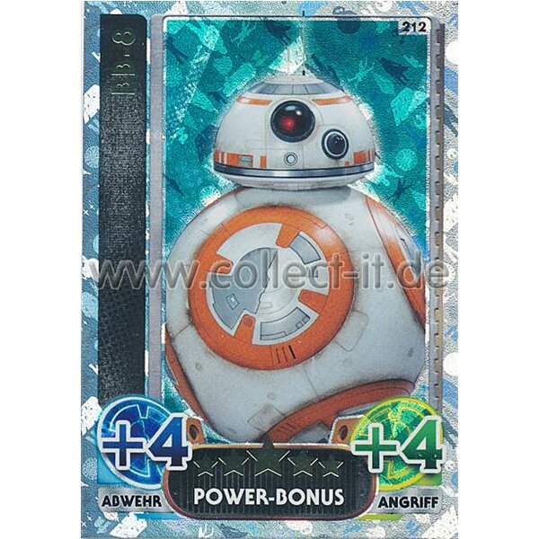 FAMOV4 - 212 - BB-8 - Power-Bonus - Rainbow-Karten