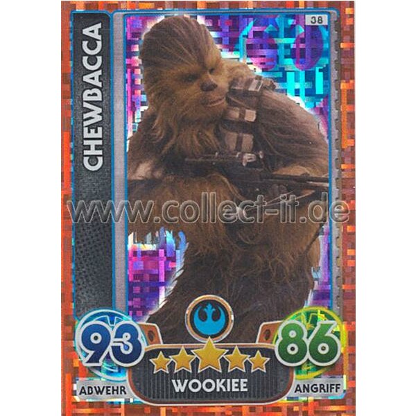 FAMOV4 - S38 - Chewbacca - Wookiee - Der Widerstand - Spezial Karte