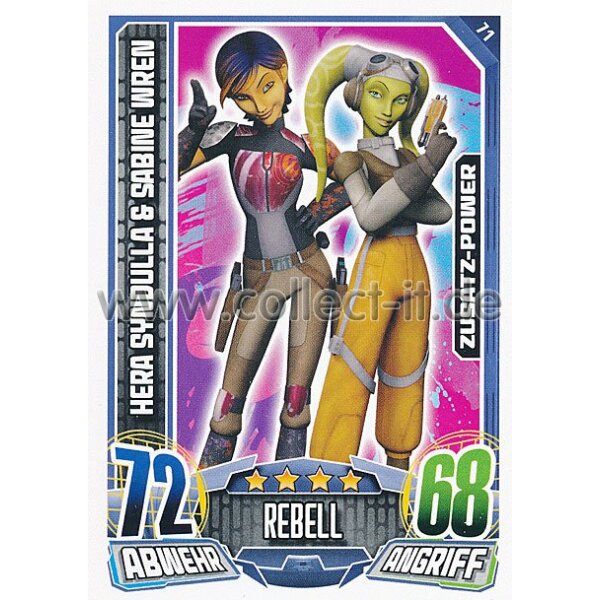 RA-071 - HERA SYNDULLA & SABINE WREN - Rebell - Zusatz-Power