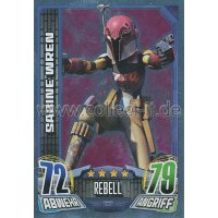 RA-142 - SABINE WREN - Rebell - Spiegelfolienkarten