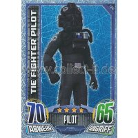 RA-166 - TIE FIGHTER PILOT - Pilot - Glitzer-Karten