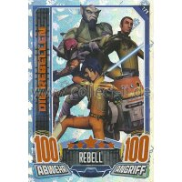 RA-171 - DIE REBELLEN - Rebell - Star Wars Glitzer-Karten