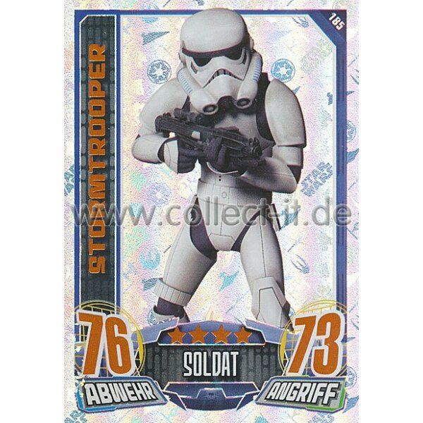 RA-185 - STORMTROPPER - Soldat - Star Wars Glitzer-Karten