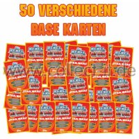 RA1 - Spar 3 - 50 verschiedene Base Karten - Rebel Attax...