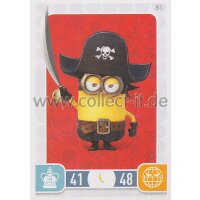 Karte 081 - TOPPS Minions