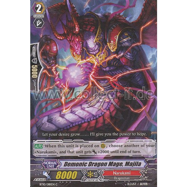 BT10/081 Demonic Dragon Mage, Majila