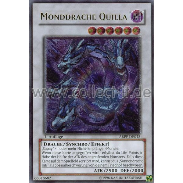 ABPF-DE043 Monddrache Quilla - Ultimate Rare - 1. Auflage