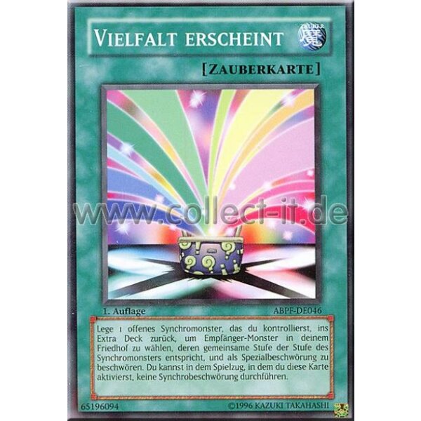 ABPF-DE046 Vielfalt erscheint - 1. Auflage