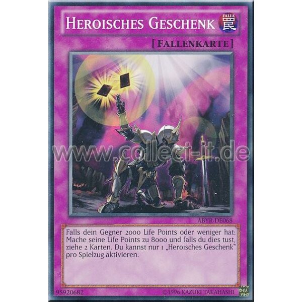 ABYR-DE068 Heroisches Geschenk - Unlimitiert