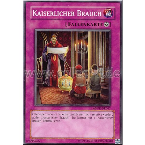 ANPR-DE067 Kaiserlicher Brauch - Unlimitiert