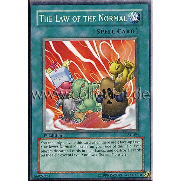 AST-094 - The Law of the Normal - 1. Edition