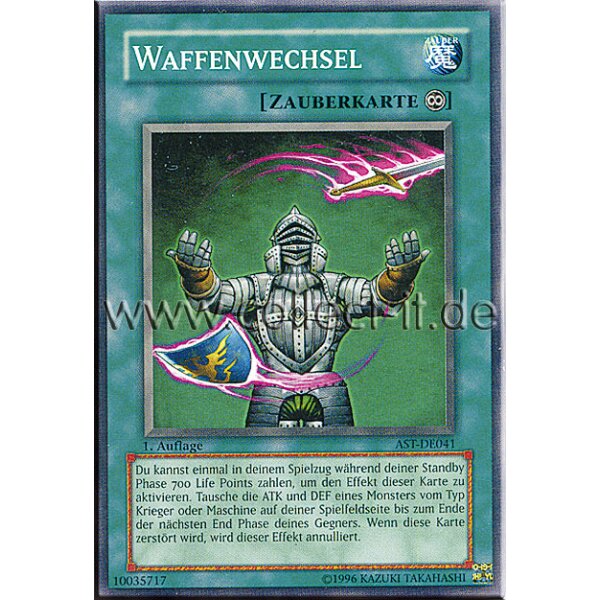 AST-DE041 Waffenwechsel