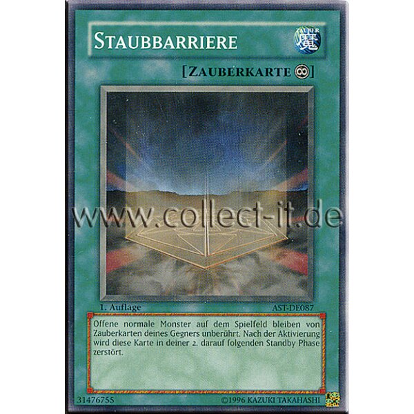 AST-DE087 Staubbarriere