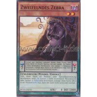 BOSH-DE042 Zweifelndes Zebra - Unlimitiert