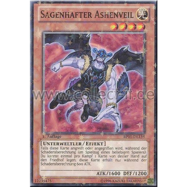 BP01-DE158 Sagenhafter Ashenveil - Starfoil