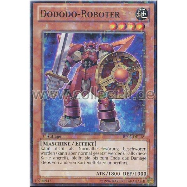 BP02-DE118 Dododo-Roboter - Mosaic Rare