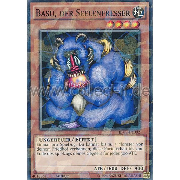 BP03-DE002 Basu, der Seelenfresser - Shatterfoil