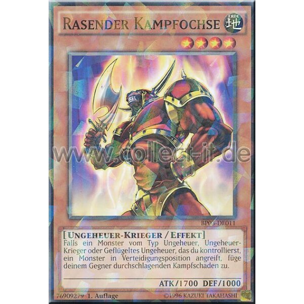 BP03-DE011 Rasender Kampfochse - Shatterfoil