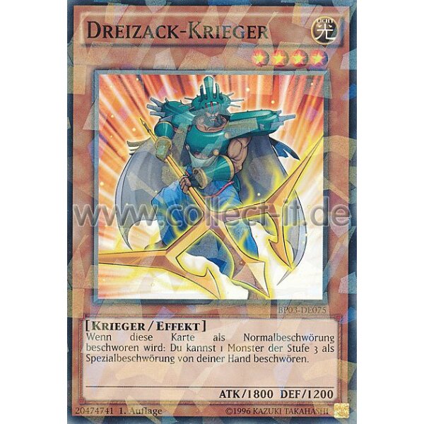 BP03-DE075 Dreizack-Krieger - Shatterfoil