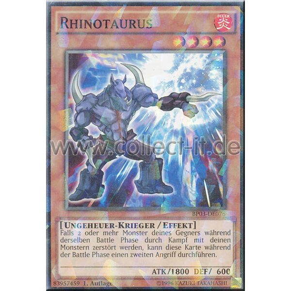 BP03-DE076 Rhinotaurus - Shatterfoil