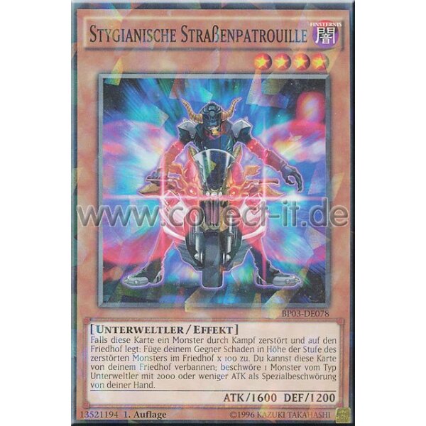 BP03-DE078 Stygianische Straßenpatrouille - Shatterfoil